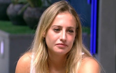 Bruna Griphao, com olhar vazio, no BBB 23