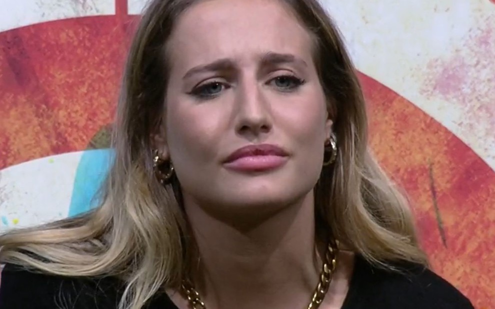 Bruna Griphao com cara de confusa no Jogo da Discórdia do BBB 23