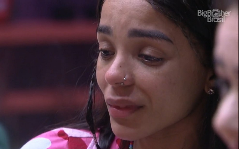 Brunna Gonçalves chora no BBB 22