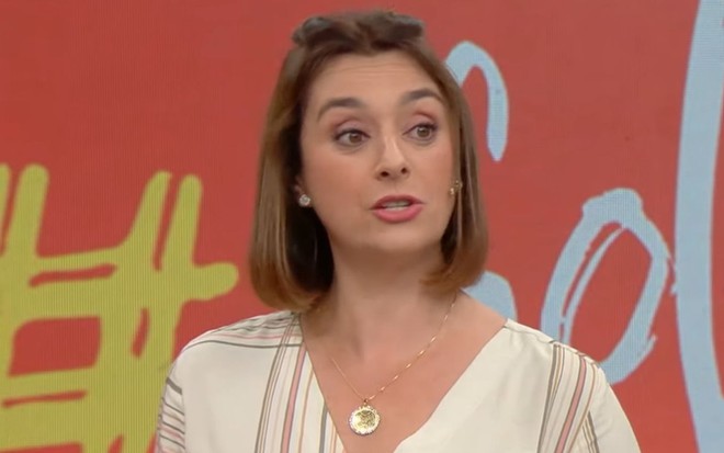 Imagem de Catia Fonseca revoltada no Melhor da Tarde