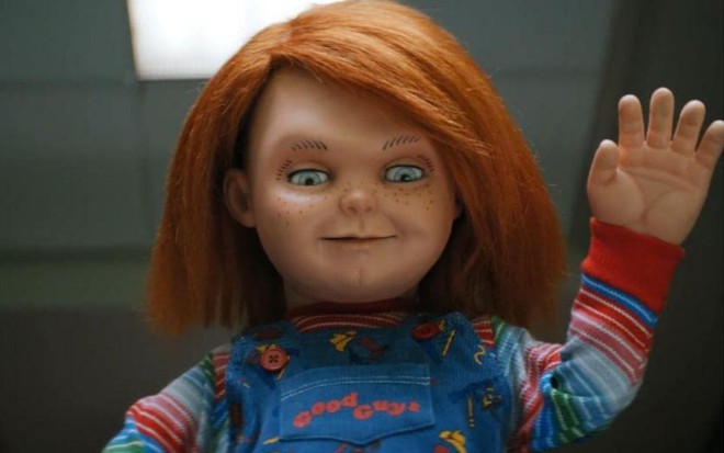 O boneco Chucky em cena da série de TV do Star+
