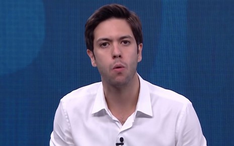 O comentarista político Caio Coppolla no quadro Liberdade de Opinião, da CNN Brasil