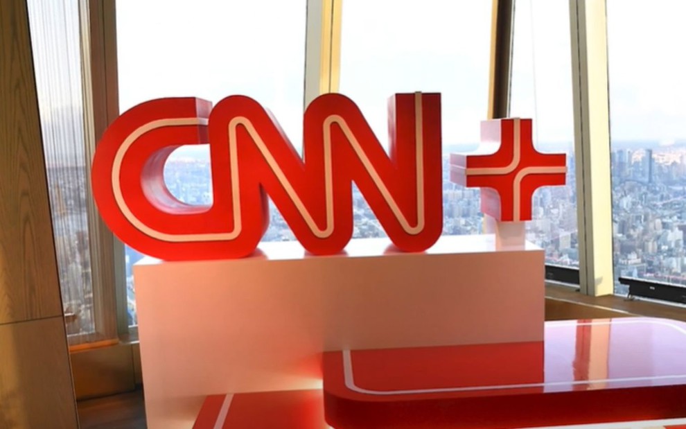 Logo da CNN+ nos Estados Unidos