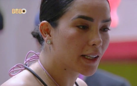 Dania Mendez se despede de confinados no BBB 23