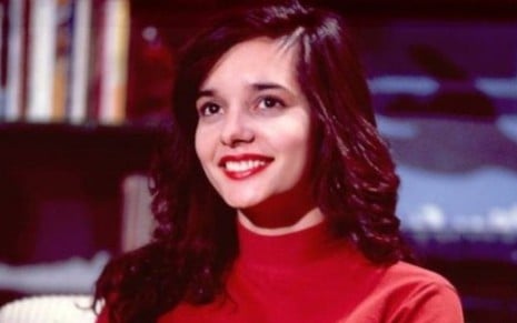 Daniella Perez (1970-1992) em cena da novela De Corpo e Alma (1992)