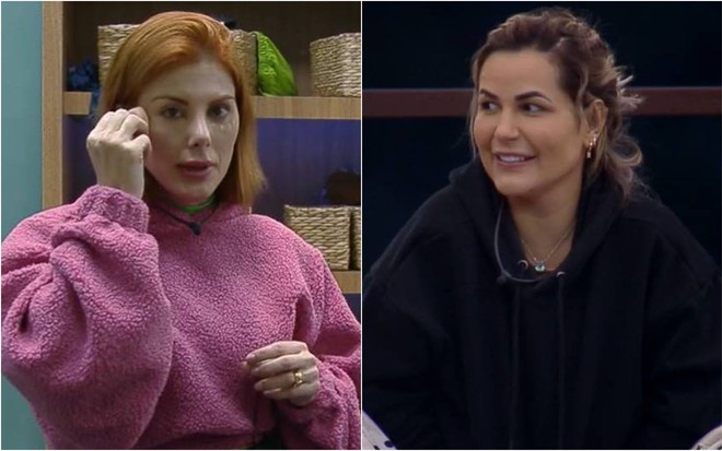 Montagem de Deborah Albuquerque e Deolane Bezerra