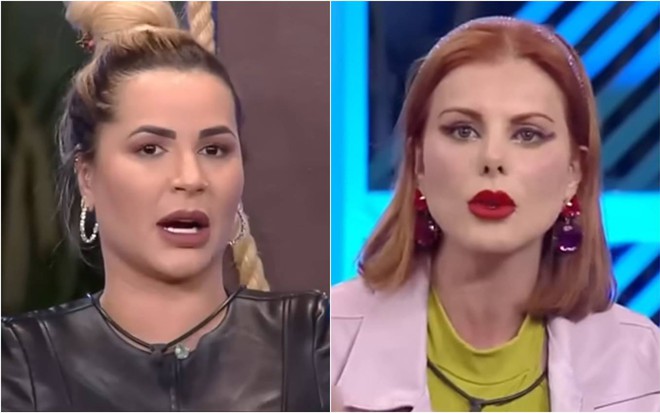 Montagem de fotos de Deolane e Deborah
