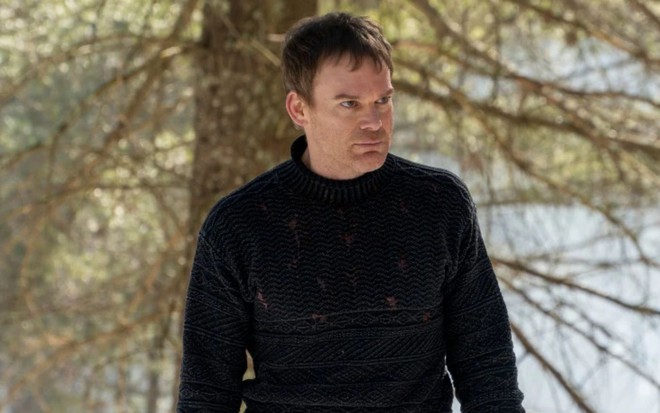 Michael C. Hall em cena de Dexter: New Blood