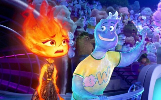Cena do filme Elementos, da Disney Pixar