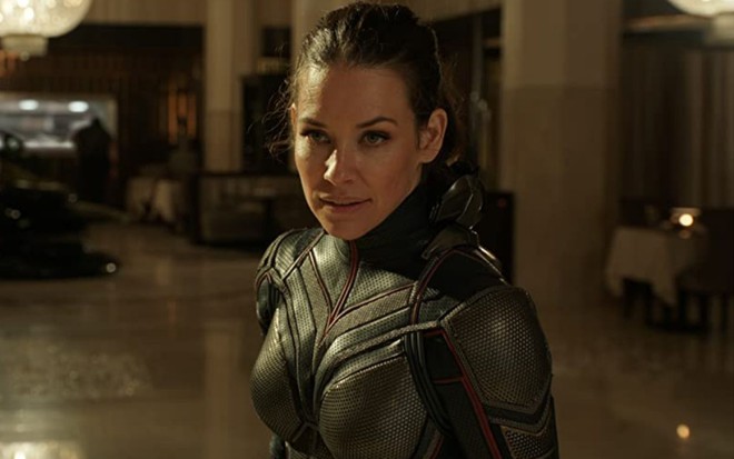 Evangeline Lilly em cena do filme Homem-Formiga e a Vespa