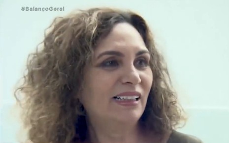 Fátima Moreira, mulher de Cid Moreira, em entrevista à Record