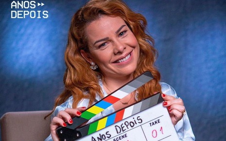 Fernanda Souza grava participação no documentário sobre Chiquititas que ela quer emplacar na Netflix