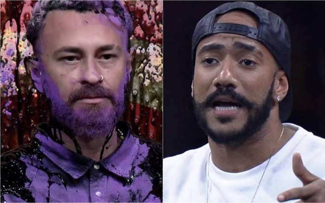 Montagem de fotos de Fred e Ricardo