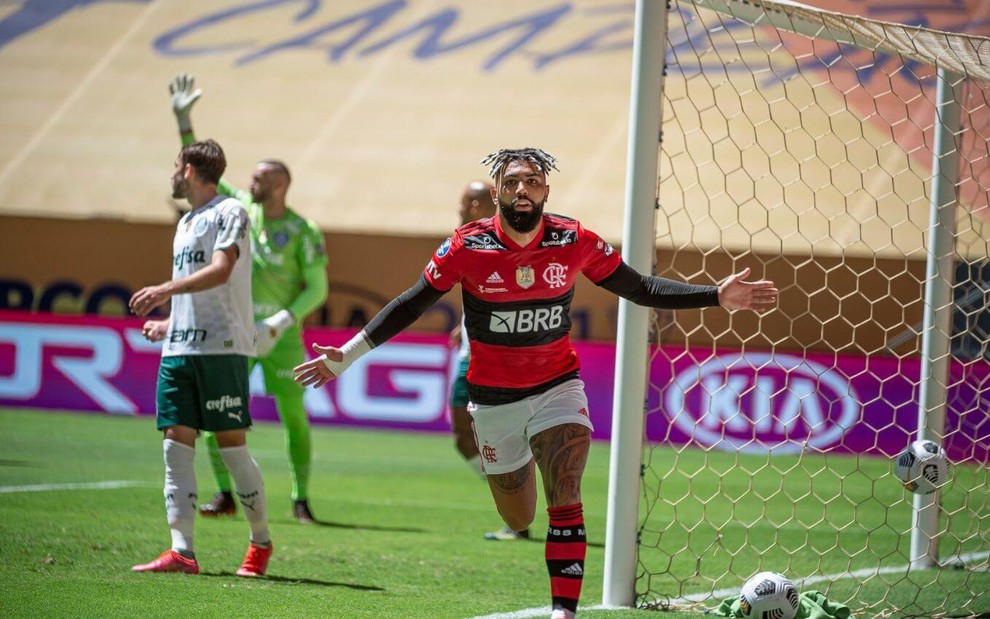 Flamengo x Palmeiras ao vivo: onde assistir ao jogo do Brasileirão online