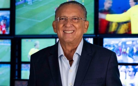 Galvão Bueno na Globo