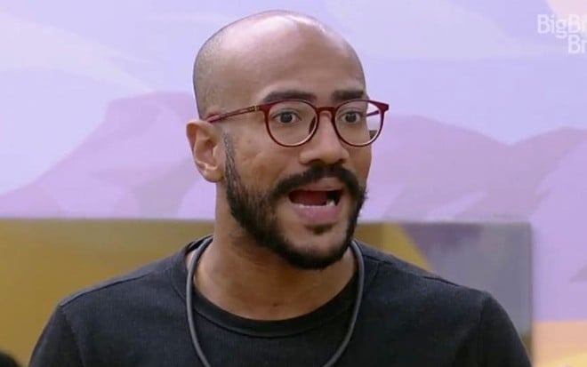 Ricardo Camargo falando no BBB 23