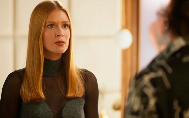 A atriz Marina Ruy Barbosa caracterizada como Preciosa em cena de Fuzuê