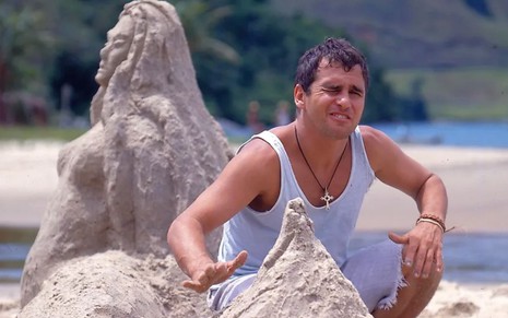 O ator Marcos Frota como Tonho da Lua em cena de Mulheres de Areia