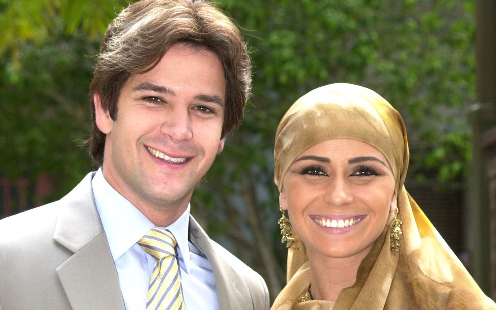 Murilo Benício e Giovanna Antonelli em O Clone