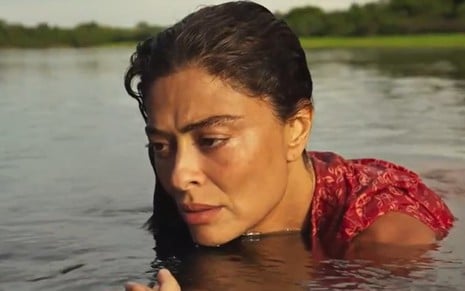 Juliana Paes grava cena como Maria Marruá em Pantanal
