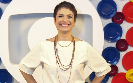 Imagem de Sandra Annenberg à frente do Globo Repórter