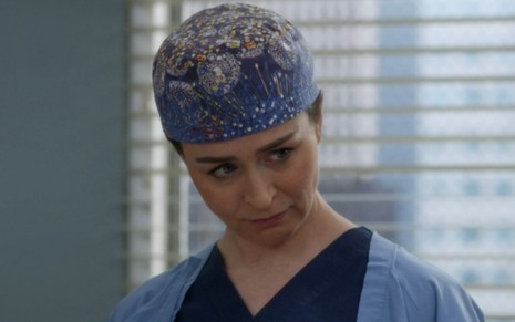 Imagem de Caterina Scorsone como Amelia Shepherd em Grey's Anatomy