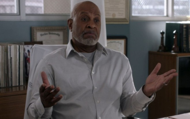 Imagem de James Pickens Jr. como Richard Webber em Grey's Anatomy