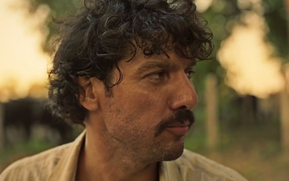 Tibério (Guito) em cena de Pantanal, novela das nove da Globo