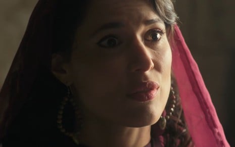 Manoela do Monte como Hagite na novela Reis
