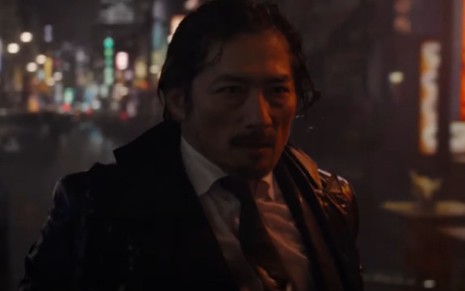Hiroyuki Sanada em cena do filme Vingadores: Ultimato