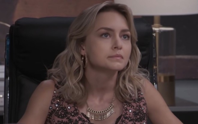 Imagem de Angelique Boyer como Elisa na novela Império de Mentiras