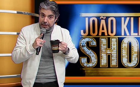João Kleber no João Kleber Show de 25 de julho de 2021, na RedeTV!