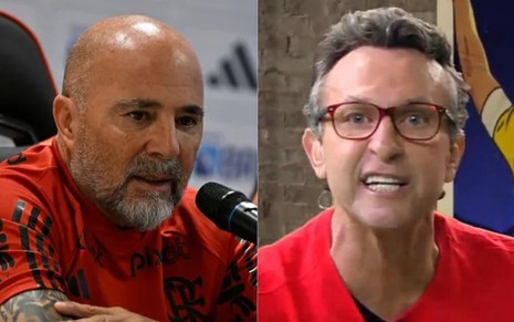 Jorge Sampaoli no Flamengo e Neto na Band