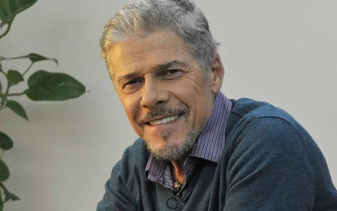 Foto de José Mayer sorrindo