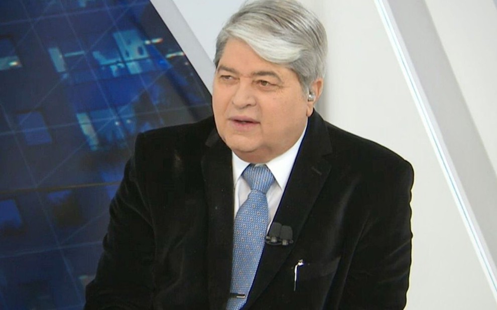 O apresentador e jornalista José Luiz Datena