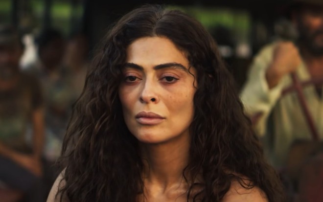 Juliana Paes como a personagem Maria Marruá na novela Pantanal