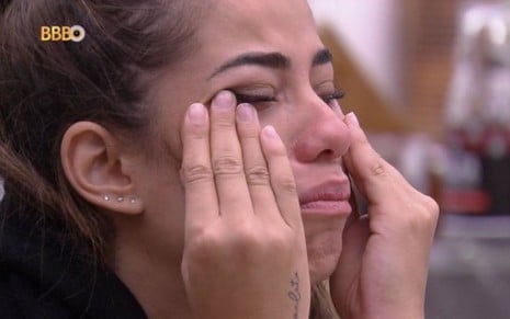 Key Alves chorando no BBB 23