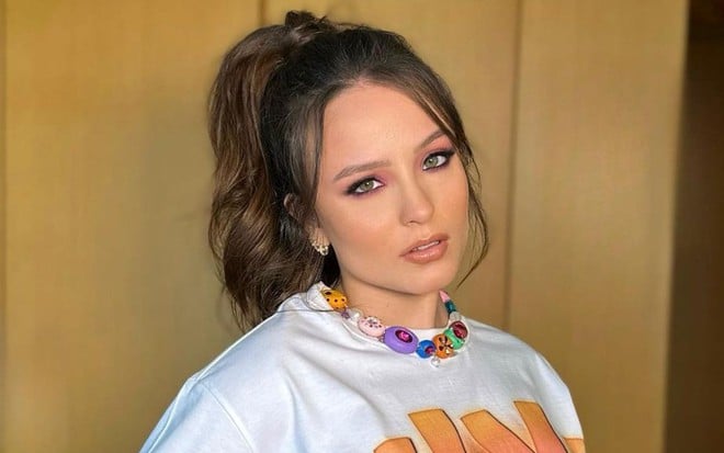 Larissa Manoela em foto publicada no Instagram