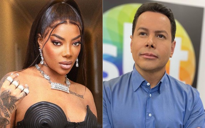 Montagem com fotos de Ludmilla e Marcão do Povo