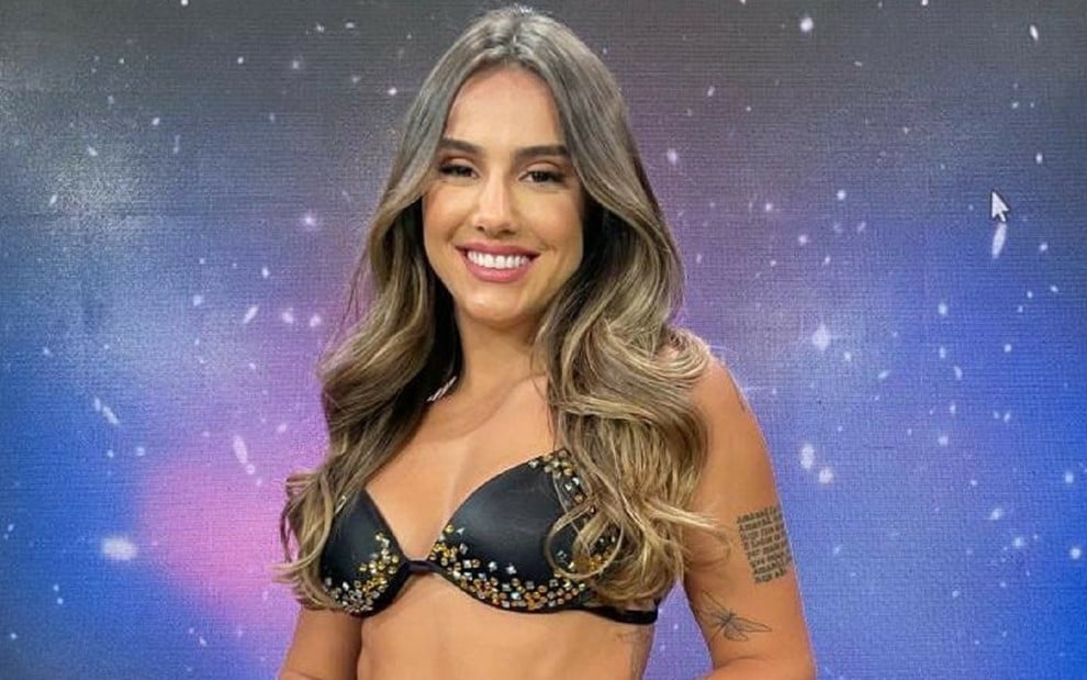 Luiza Caldi no Faustão