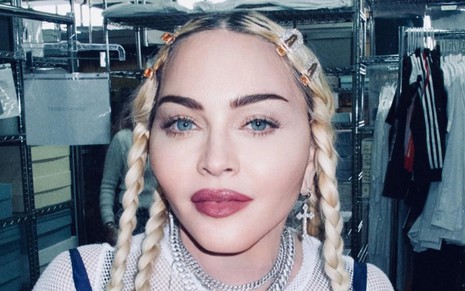 Madonna em publicação no Instagram