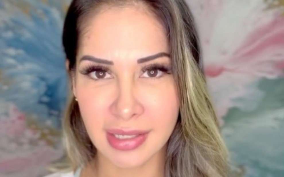 Maíra Cardi discursa em vídeo das redes sociais