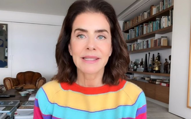 Maitê Proença em vídeo publicado no Instagram