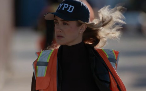 Imagem de Melissa Roxburgh como Michaela em cena da 4ª temporada de Manifest