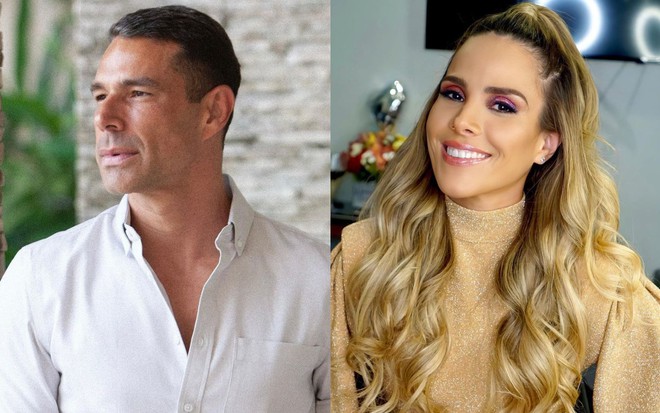 Montagem com Marcus Buaiz e Wanessa Camargo