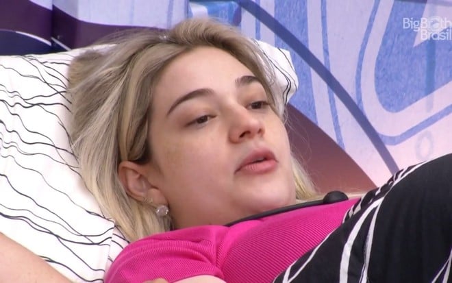 Marília Miranda deitada no BBB 23