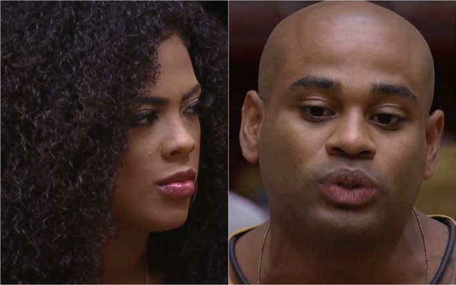 Montagem de fotos de Marvvila e Cezar Black