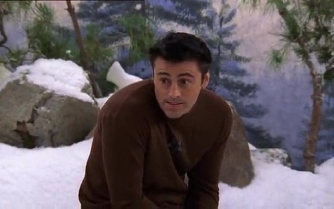 Matt LeBlanc em cena de Joey