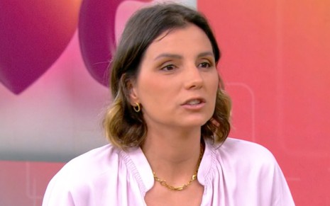 Maya Gabeira em entrevista no Mais Você