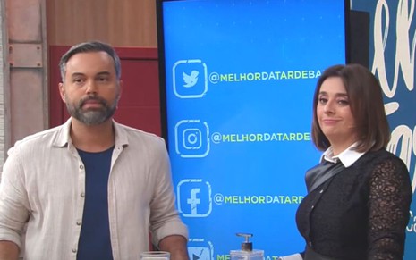 Alex Sampaio e Catia Fonseca no Melhor da Tarde desta quarta (24)